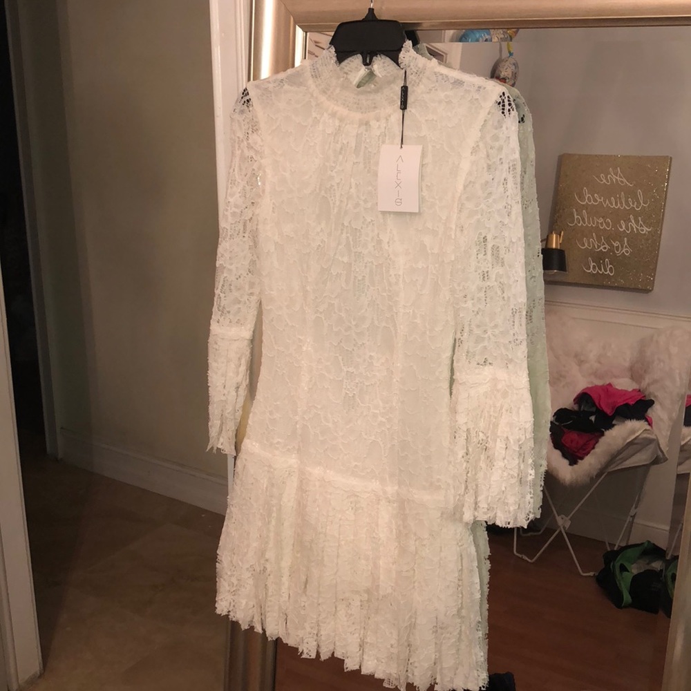Alexis white dress